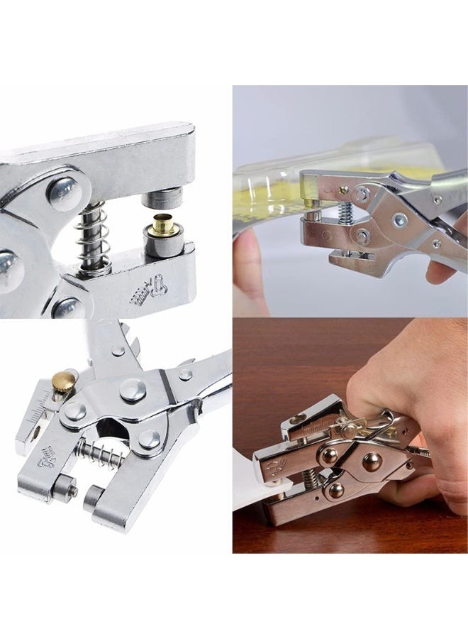 cartogivz Multi-Function Hole Punch Pliers with 100 Metal Eyelets for Leather, Clothes & Belts - Image 4